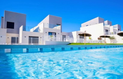 Modern townhouse exterior