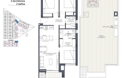 Obra nueva - Apartamento - Mar Menor - Los Alcazares