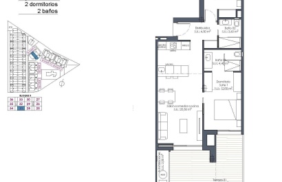 Obra nueva - Apartamento - Mar Menor - Los Alcazares