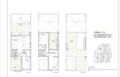 Obra nueva - Adosado - San Javier