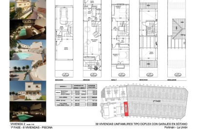 Nieuwbouw Woningen - Herenhuis - La Union - Mar Menor