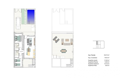 Nieuwbouw Woningen - Herenhuis - Mar Menor - San Javier