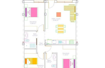 Obra nueva - Apartamento - San Javier - Mar Menor