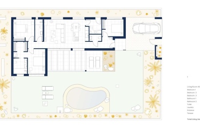 Nouvelle construction - Villa - Banos y Mendigo - Altaona Golf and Country Village